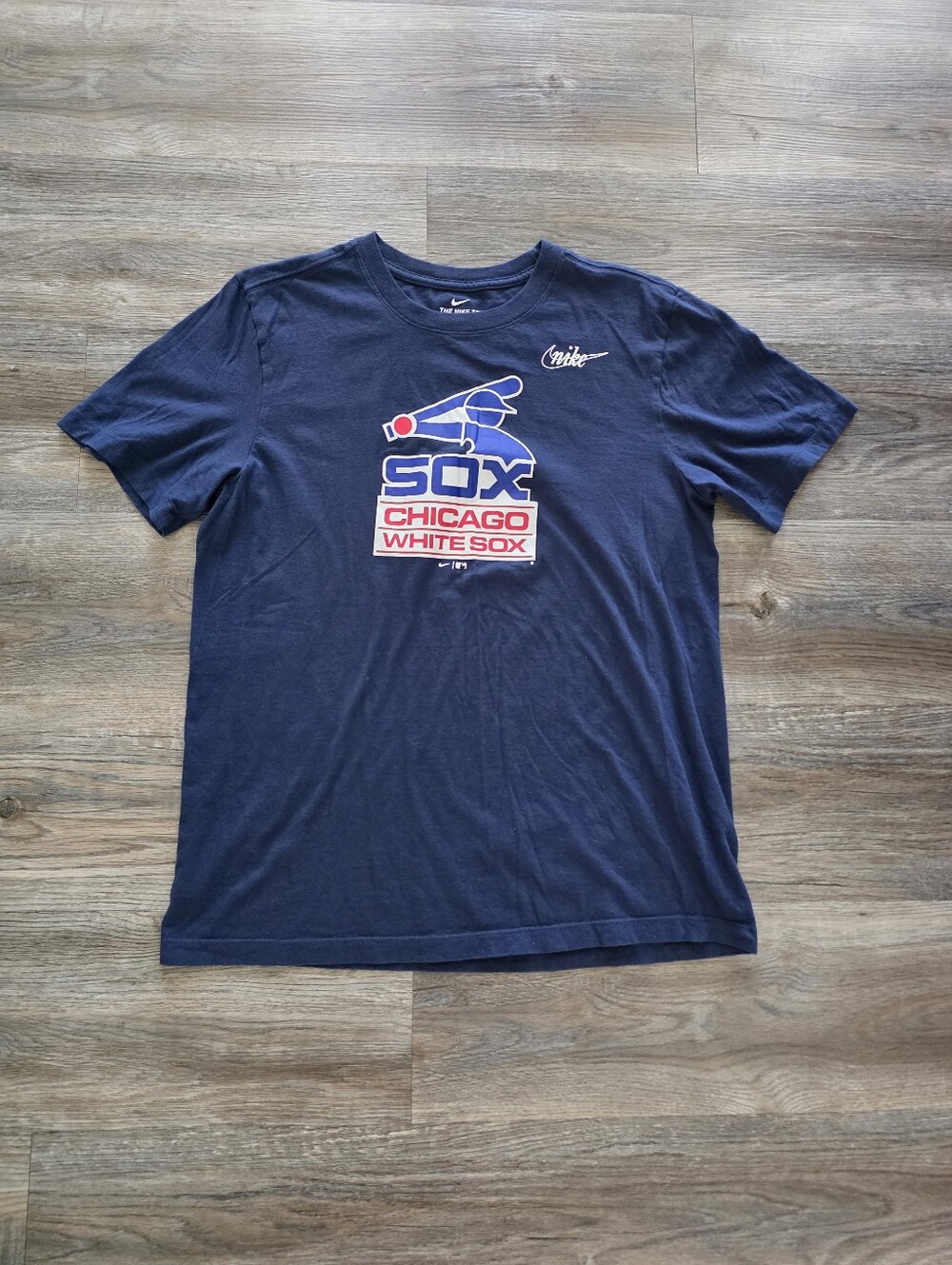 Nike Men's Navy Chicago White Sox Graphic Short Sleeve Tee Size M